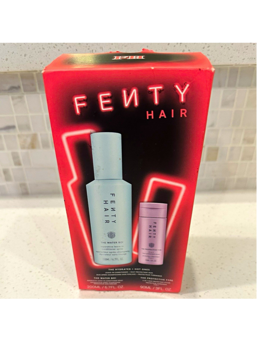 Fenty Hair The Water Boi 200mL + The Protective Type 90mL Hydrate Set